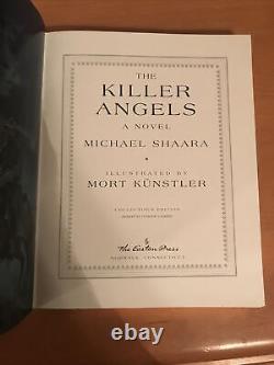 THE KILLER ANGELS Easton Press Ltd Edition Signed by Mort Kunstler 4299/5000