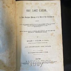 THE LOST CAUSE Pollard 1866 Confederacy Civil War