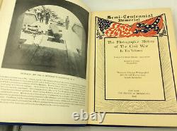 THE PHOTOGRAPHIC HISTORY OF THE CIVIL WAR (10v), Francis Trevelyan Miller 1911