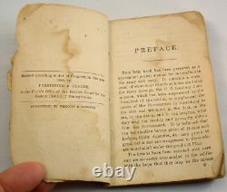 THE SOLDIER'S FRIEND 1865 Civil War Pocket Manual U. S. Sanitary Commission