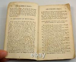 THE SOLDIER'S FRIEND 1865 Civil War Pocket Manual U. S. Sanitary Commission