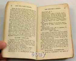 THE SOLDIER'S FRIEND 1865 Civil War Pocket Manual U. S. Sanitary Commission