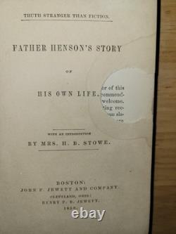 TRUTH STRANGER THAN FICTION Father Henson's Story of His Own Life, 1858