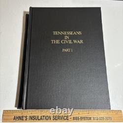 Tennessee History Book Set Tennesseeans In The Civil War Vintage Books