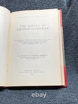 The Battle Of Chancellorsville 1896 First Edition CIVIL War Fine Condition