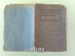 The Boys Experience During The Battle Of Gettysburg-SIGNED & INSCRIBED