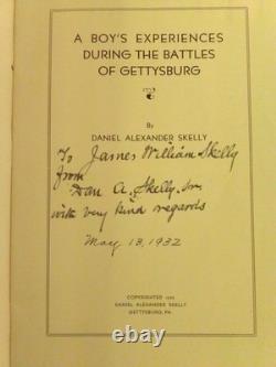 The Boys Experience During The Battle Of Gettysburg-SIGNED & INSCRIBED