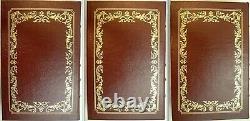 The CIVIL WAR A NARRATIVE by Shelby Foote 3 Volume Set Signed Easton Press 2010