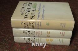 The CIVIL War At Sea By Virgil Carrington Jones First Edition Brodart Covers