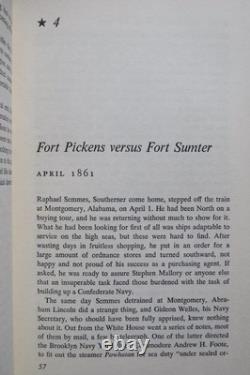 The CIVIL War At Sea By Virgil Carrington Jones First Edition Brodart Covers
