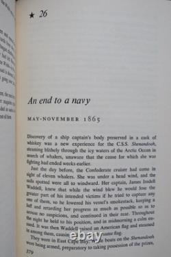 The CIVIL War At Sea By Virgil Carrington Jones First Edition Brodart Covers