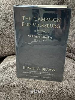 The Campaign for Vicksburg-3 Vols, Vol. 1 has Bookplate Signed by Edwin Bearss
