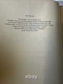 The Civil War 3 Vol. Set Shelby Foote 2 First Editions, 1958, 1963