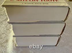 The Civil War 3 Volumes by Shelby Foote 1958, 1963, 1974