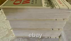 The Civil War 3 Volumes by Shelby Foote 1958, 1963, 1974