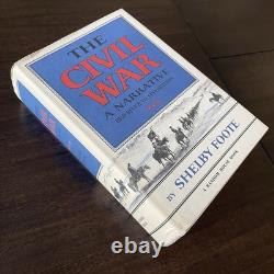 The Civil War A Narrative 3 Vintage Books 1958/63/74, Shelby Foote, Random House