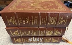The Civil War A Narrative 3 Volume Set Signed by Shelby Foote Easton Press 2010