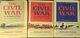 The Civil War A Narrative Shelby Foote 3 Volumes 1958 1963 1974 1st Ed Hc Dj