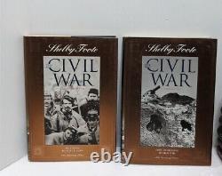 The Civil War A Narrative Shelby Foote Time Life Complete Set 14 Volumes c 2000