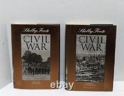 The Civil War A Narrative Shelby Foote Time Life Complete Set 14 Volumes c 2000