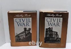 The Civil War A Narrative Shelby Foote Time Life Complete Set 14 Volumes c 2000