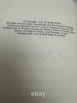 The Civil War A Narrative by Shelby Foote 3 Volume Set HC