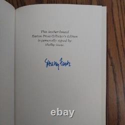 The Civil War A Narrative by Shelby Foote 3 Volume Set Volume 1 Signed 1991