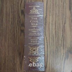 The Civil War A Narrative by Shelby Foote 3 Volume Set Volume 1 Signed 1991