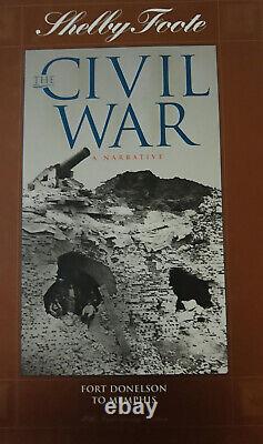 The Civil War A Narrative by shelby foote. Complete 14 volume collection