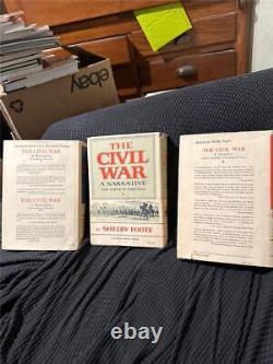 The Civil War A Narrative in Three Volumes by Shelby Foote