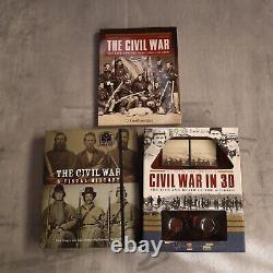 The Civil War A Visual History book lot Smithsonian in 3D The life and Death