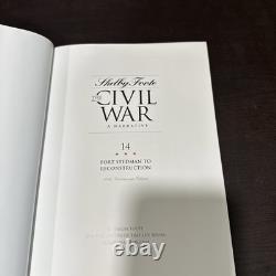 The Civil War Shelby Foote 40th Anniversary Complete Hardcover Set 14 Volumes