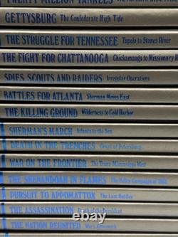 The Civil War Time-Life Books Series Complete Set 28 Volumes with Master Index HB