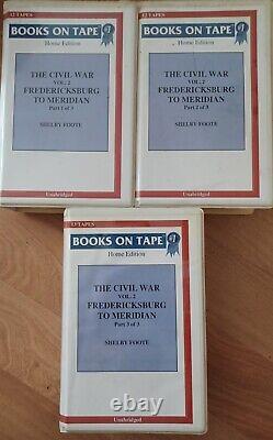 The Civil War Vol. 2 Fredericksburg to Meridian (Audiobook, 37 Cassettes)