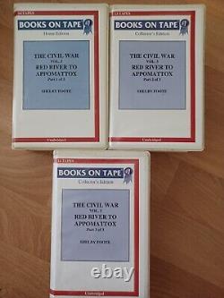 The Civil War Vol. 3 Red River to Appomattox (Audiobook, 41 Cassettes)