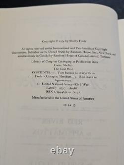 The Civil War a Narrative 2 Book Set by Shelby Foote 1958 And 1974