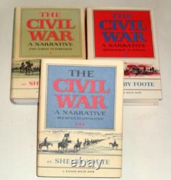 The Civil War a Narrative (3-volume set in slipcase)