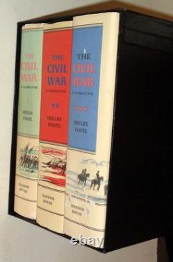 The Civil War a Narrative (3-volume set in slipcase)