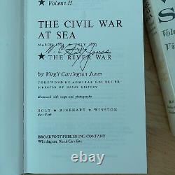 The Civil War at Sea Virgil Carrington Jones 1960 First Edition HCDJ