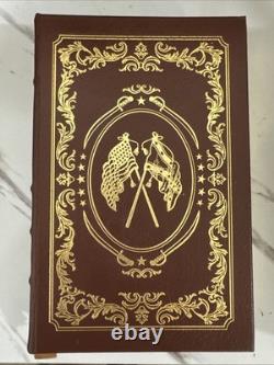 The Civil War by Shelby Foote Signed Bound Leather Easton Press Collector's Ed