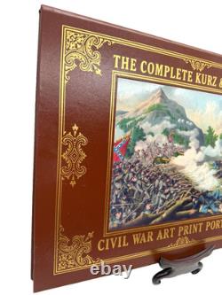 The Complete Kurz & Allison Civil War Art Print Portfolio Set of 36
