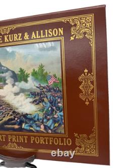 The Complete Kurz & Allison Civil War Art Print Portfolio Set of 36