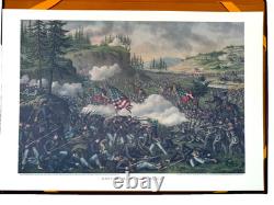 The Complete Kurz & Allison Civil War Art Print Portfolio Set of 36