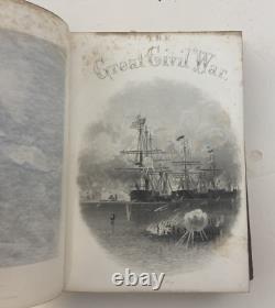 The Great Civil War in 3 Vols. Tomes & Smith loaded with Engravings