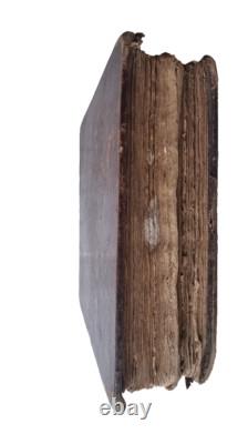 The HOLY BIBLE King James Authorized Version 1648 / English Civil War Era