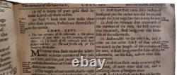 The HOLY BIBLE King James Authorized Version 1648 / English Civil War Era