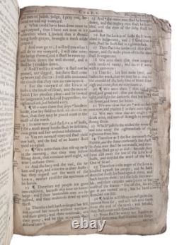 The HOLY BIBLE King James Authorized Version 1648 / English Civil War Era