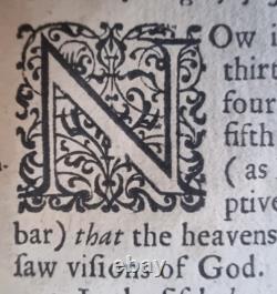 The HOLY BIBLE King James Authorized Version 1648 / English Civil War Era