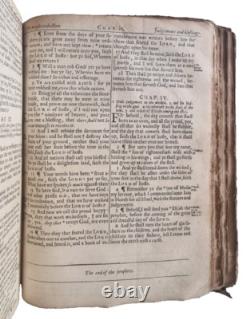 The HOLY BIBLE King James Authorized Version 1648 / English Civil War Era