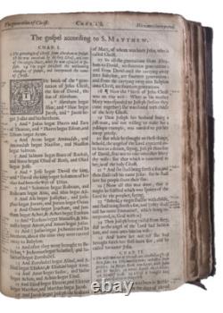 The HOLY BIBLE King James Authorized Version 1648 / English Civil War Era